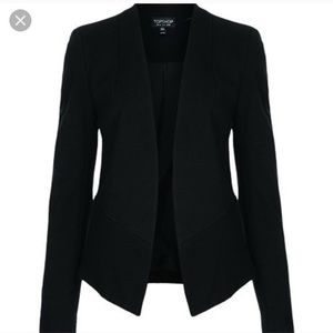 Topshop cropped blazer